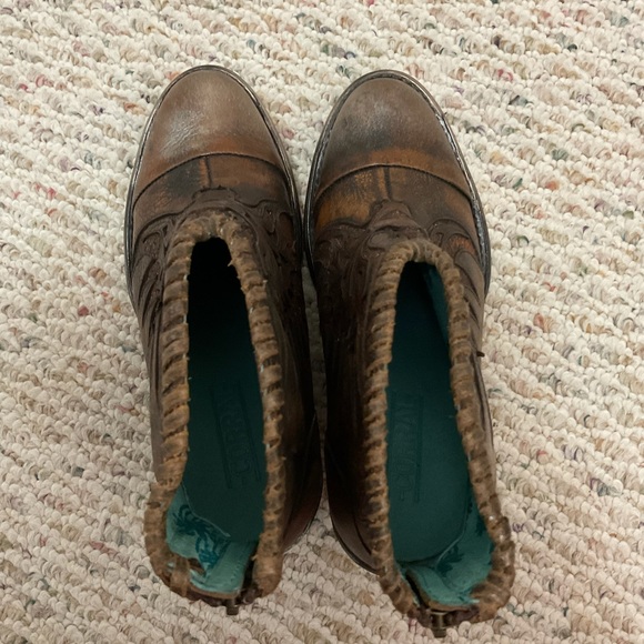 🆕 Corral brown phoenix leather cowboy ankle boots - Picture 6 of 8
